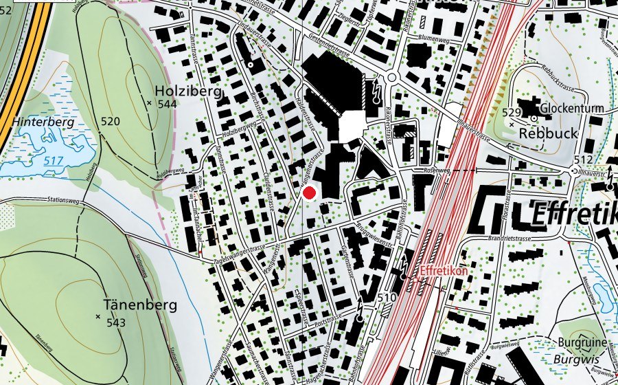 Mappa con la posizione di Familientreff Kipferhaus (Scuola dell’infanzia)