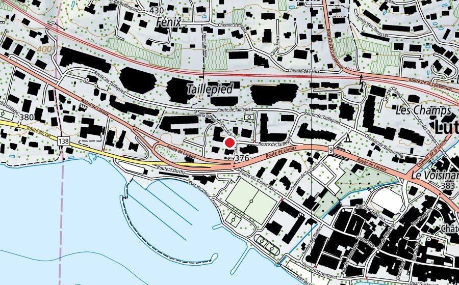 Map showing the location of Garderie de la Toffeyre (Kindergarten)