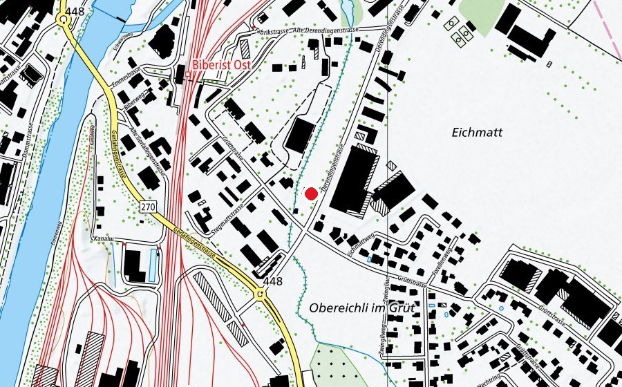 Mappa con la posizione di Grütt (Scuola dell’infanzia)