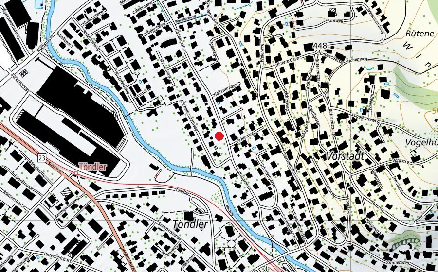 Map showing the location of Holten (Kindergarten)