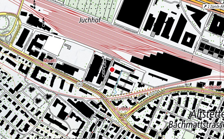 Mappa con la posizione di Im Herrlig 2 Mittag-/Abendhort (Scuola dell’infanzia)