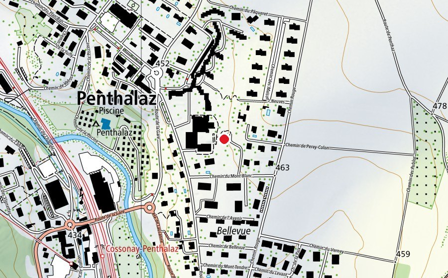 Mappa con la posizione di Jardin d'enfants La Chrysalide (Scuola dell’infanzia)