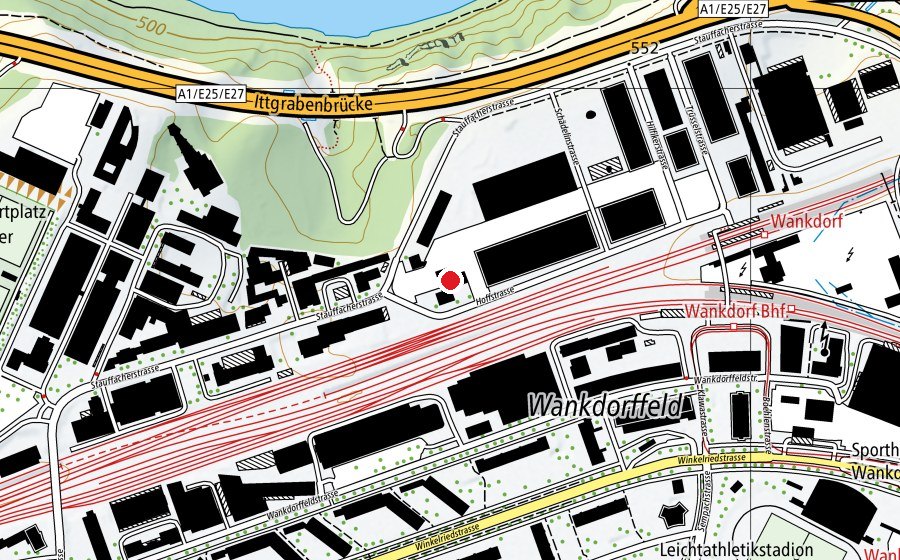 Carte indiquant l’emplacement de Kids & Co Wankdorf (École enfantine)