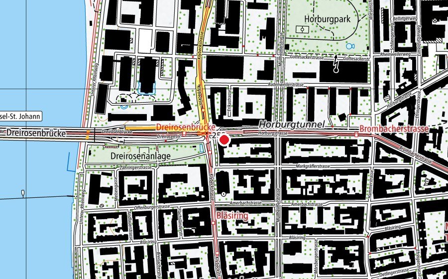 Carte indiquant l’emplacement de Kidszone (École enfantine)