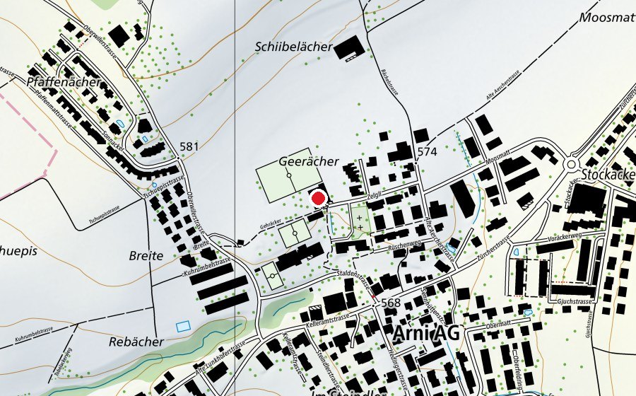 Mappa con la posizione di Kindergarten (Scuola dell’infanzia)