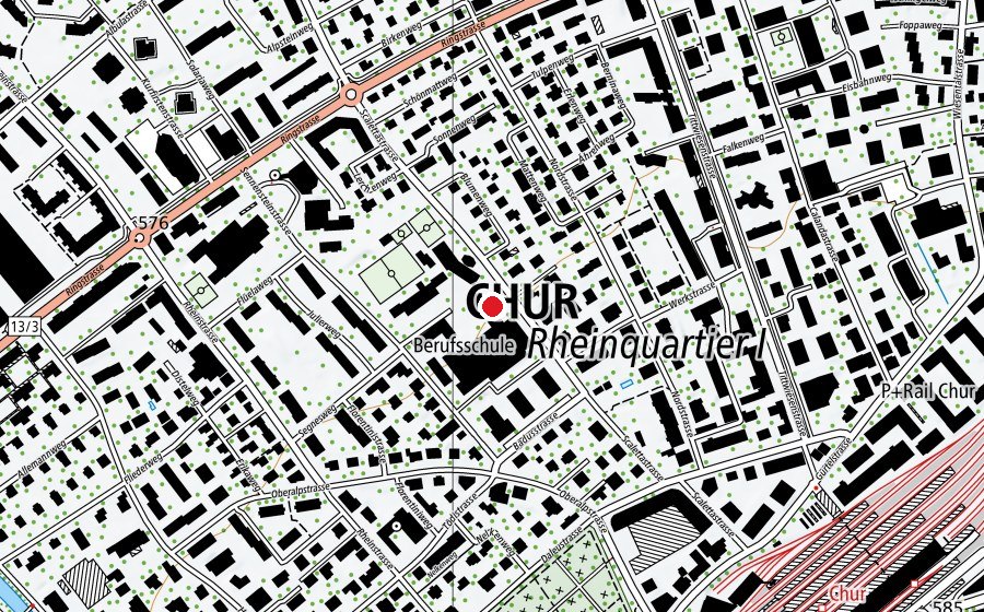 Mappa con la posizione di Kindergarten Daleu (Scuola dell’infanzia)
