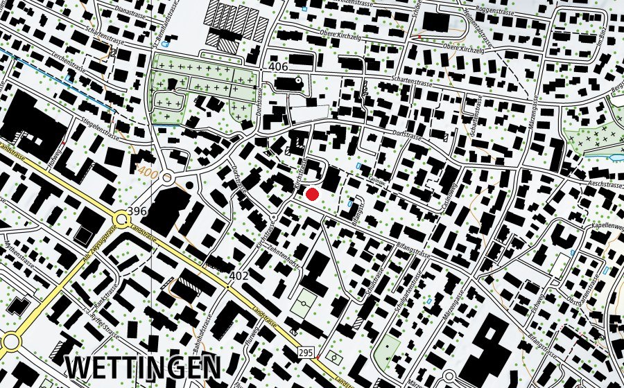 Mappa con la posizione di Kindergarten Dorf (Scuola dell’infanzia)