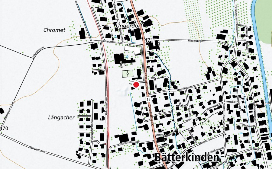 Karte mit dem Standort von Kindergarten Dorfmatt (Kindergarten)