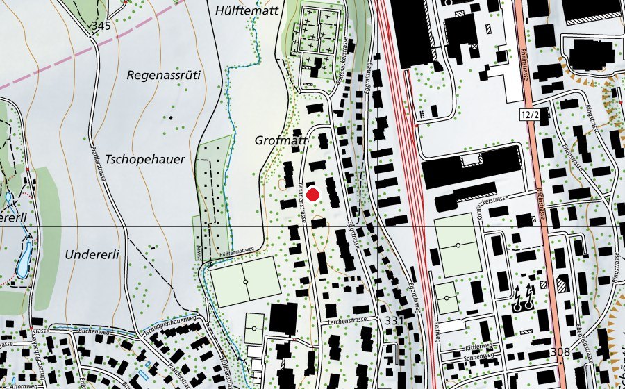 Carte indiquant l’emplacement de Kindergarten Egg 1 (École enfantine)