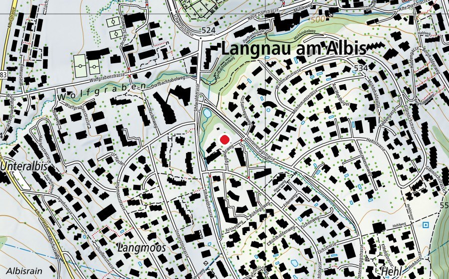Mappa con la posizione di Kindergarten Eggwies 1+2 (Scuola dell’infanzia)