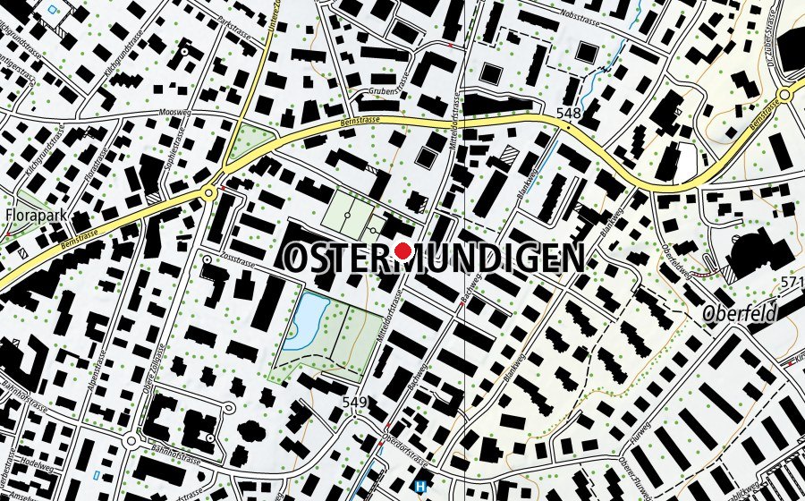 Mappa con la posizione di Kindergarten Eselweid (Scuola dell’infanzia)