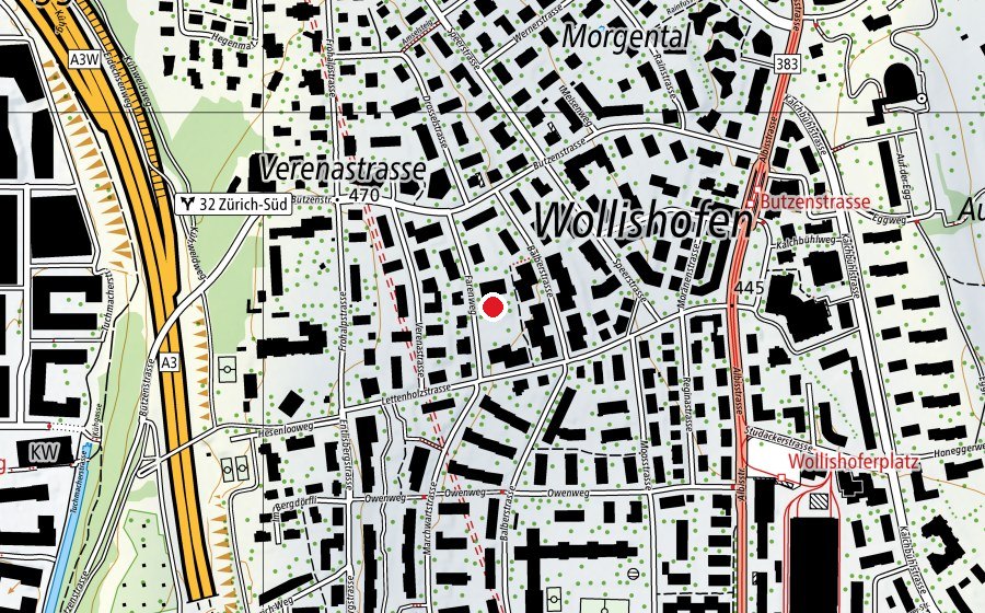 Karte mit dem Standort von Kindergarten Farenweg (Kindergarten)
