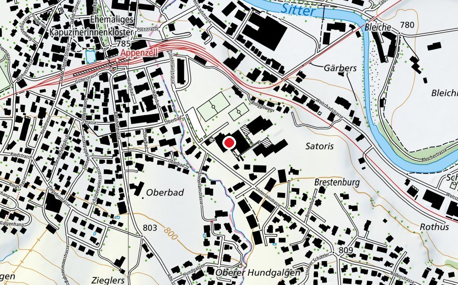 Mappa con la posizione di Kindergarten Gringel (Scuola dell’infanzia)