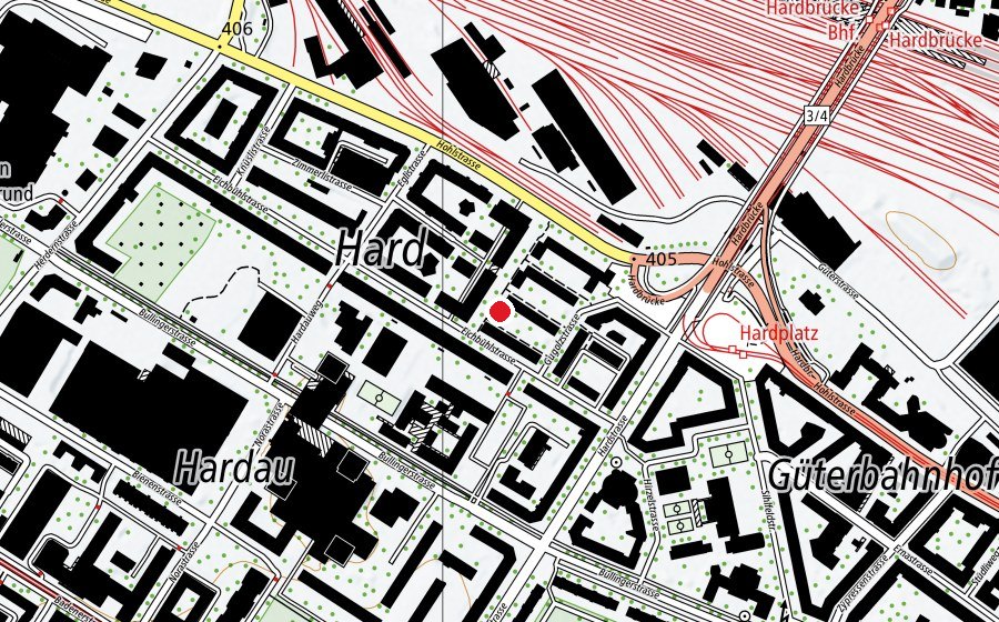 Mappa con la posizione di Kindergarten Gugolz (Scuola dell’infanzia)