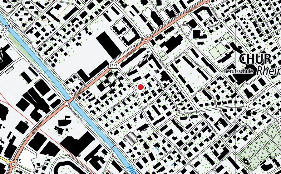 Map showing the location of Kindergarten Herold (Kindergarten)