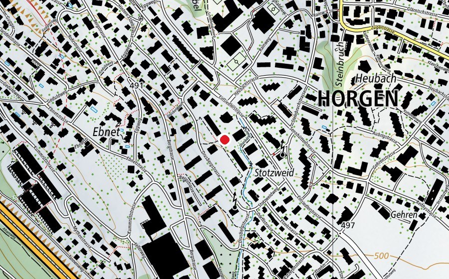 Mappa con la posizione di Kindergarten Heubach (Scuola dell’infanzia)