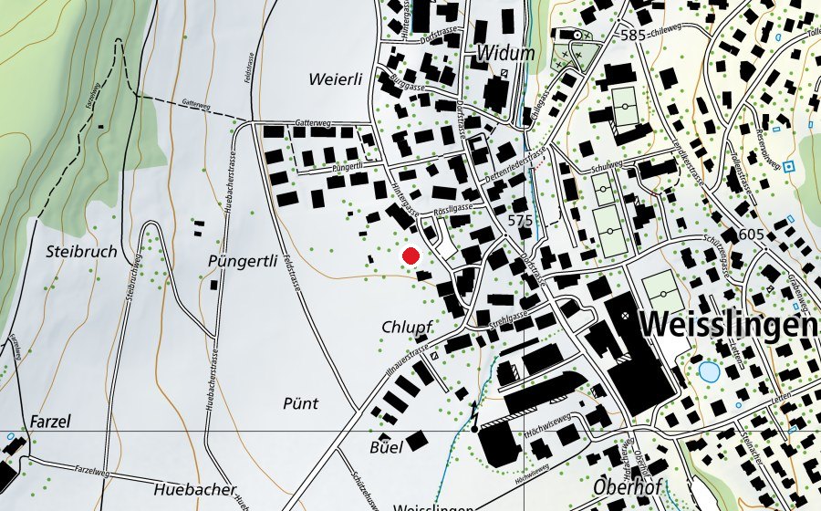 Mappa con la posizione di Kindergarten Hintergasse (Scuola dell’infanzia)
