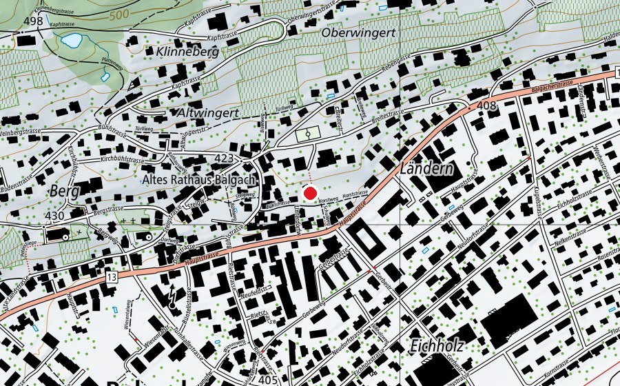 Carte indiquant l’emplacement de Kindergarten Horst (École enfantine)