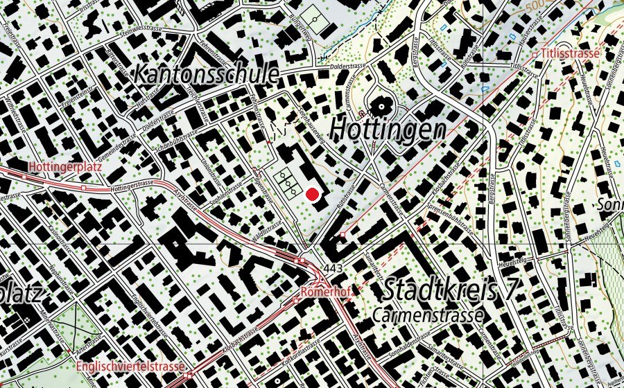 Mappa con la posizione di Kindergarten Ilgen 1 (Scuola dell’infanzia)