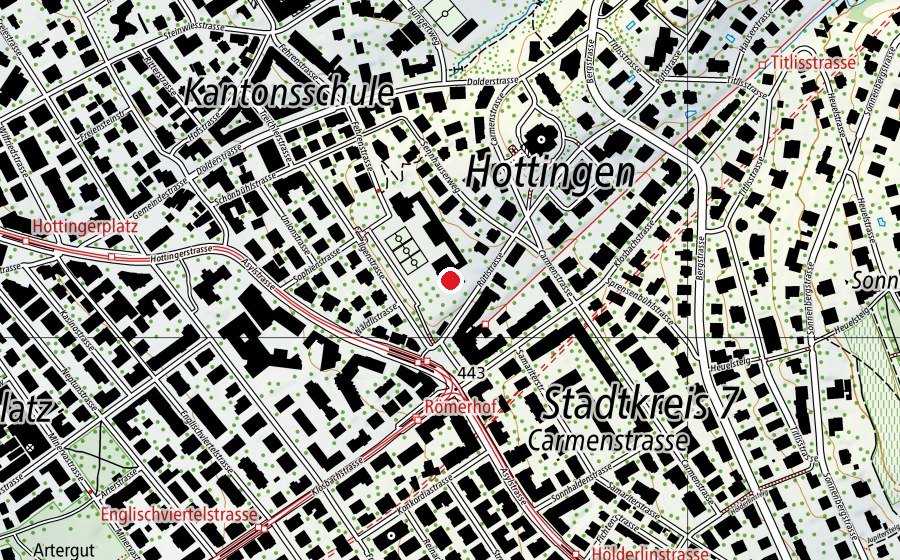 Carte indiquant l’emplacement de Kindergarten Ilgen 2 (École enfantine)
