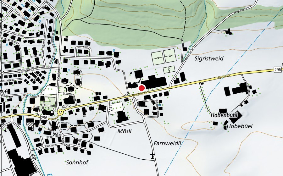 Mappa con la posizione di Kindergarten (Scuola dell’infanzia)