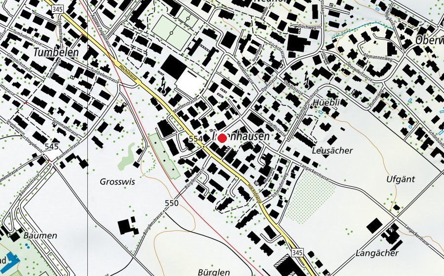 Mappa con la posizione di Kindergarten Irgenhausen (Scuola dell’infanzia)