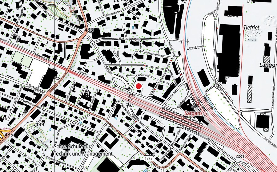 Mappa con la posizione di Kindergarten Isebahn (Scuola dell’infanzia)