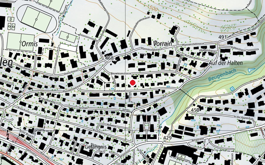 Mappa con la posizione di Kindergarten Just (Scuola dell’infanzia)