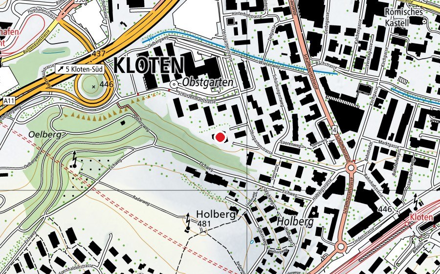 Mappa con la posizione di Kindergarten Looren (Scuola dell’infanzia)
