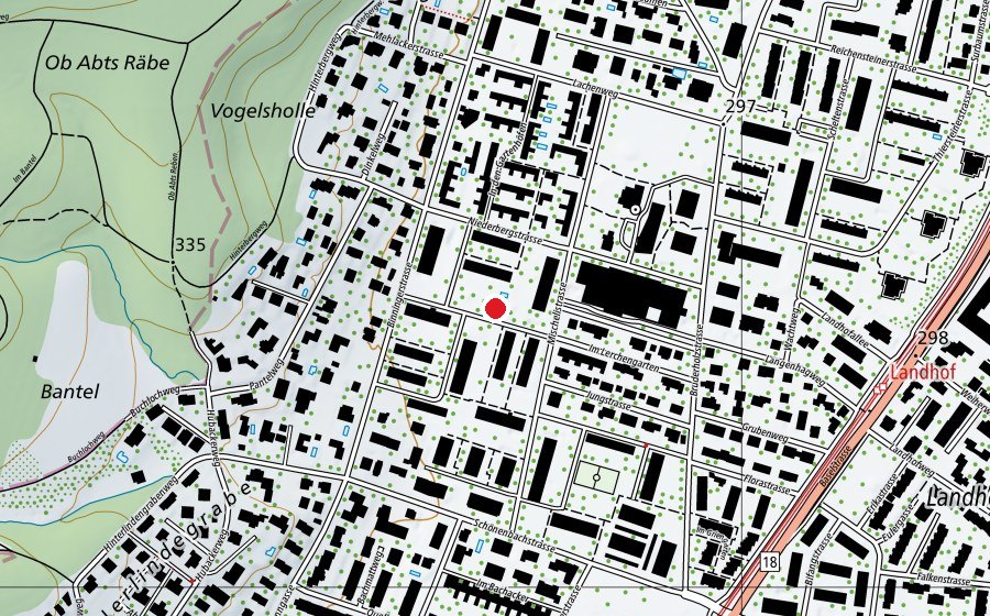 Mappa con la posizione di Kindergarten Mischeli (Scuola dell’infanzia)