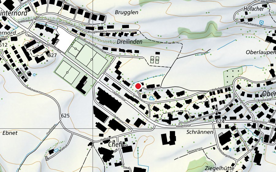 Mappa con la posizione di Kindergarten Neuhaus (Scuola dell’infanzia)