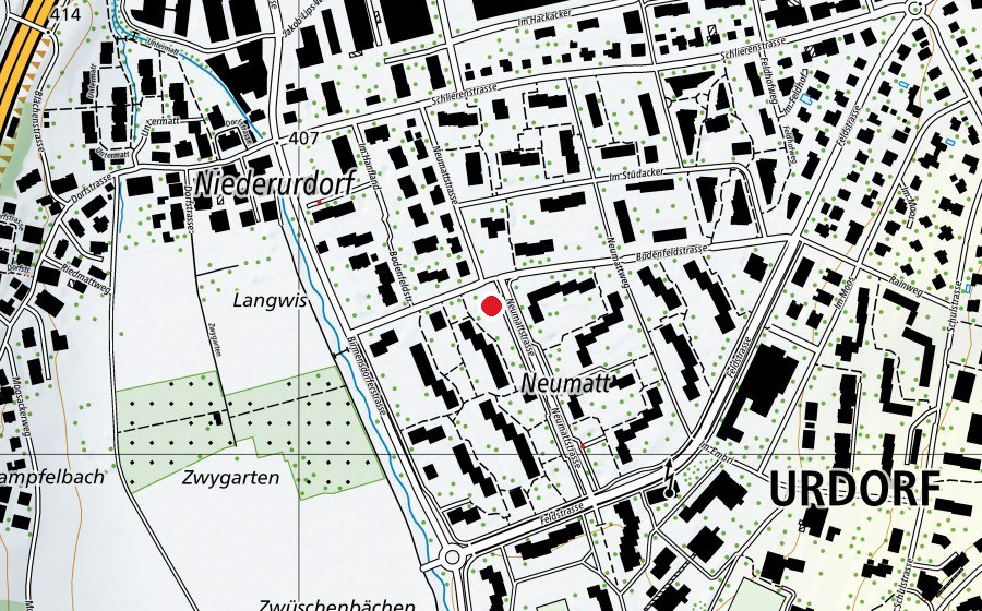 Map showing the location of Kindergarten Neumatt (Kindergarten)
