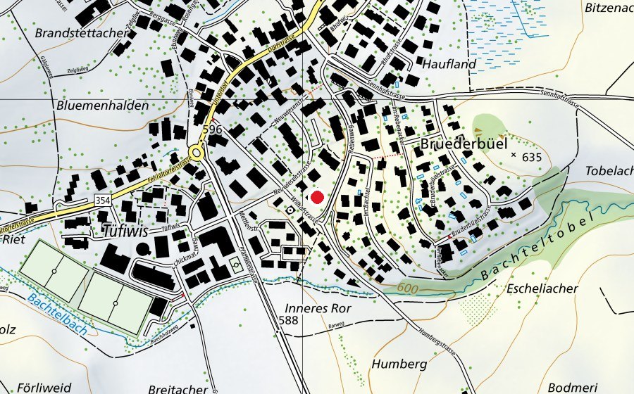 Mappa con la posizione di Kindergarten Neuwiese (Scuola dell’infanzia)