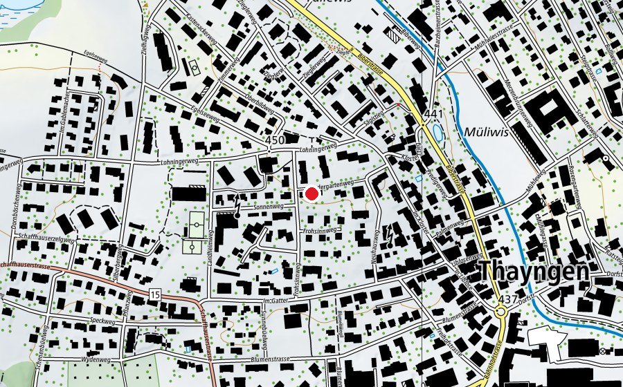 Mappa con la posizione di Kindergarten Oberbild (Scuola dell’infanzia)
