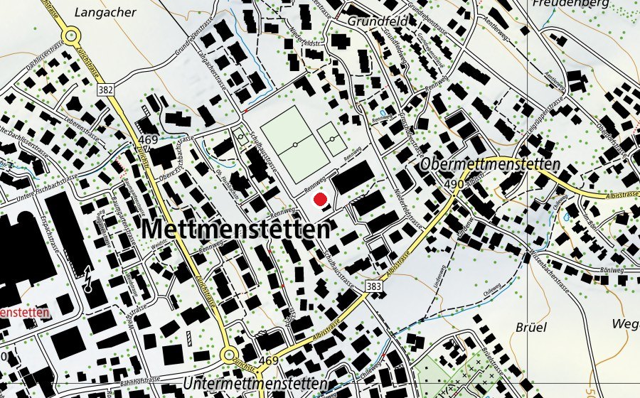 Carte indiquant l’emplacement de Kindergarten Pavillon (École enfantine)