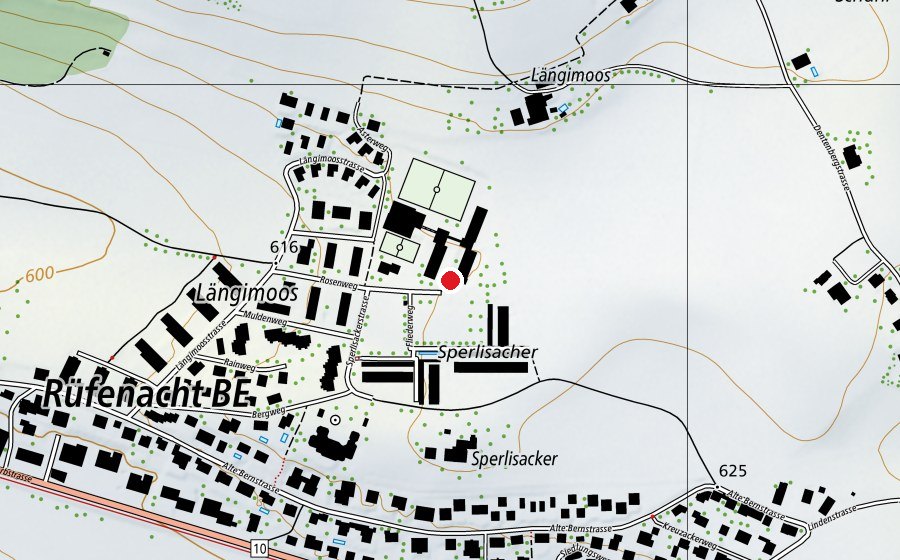 Mappa con la posizione di Kindergarten Pavillon (Scuola dell’infanzia)