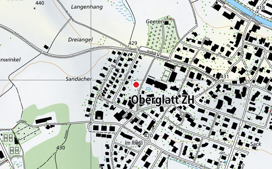 Mappa con la posizione di Kindergarten Regenbogen (Scuola dell’infanzia)