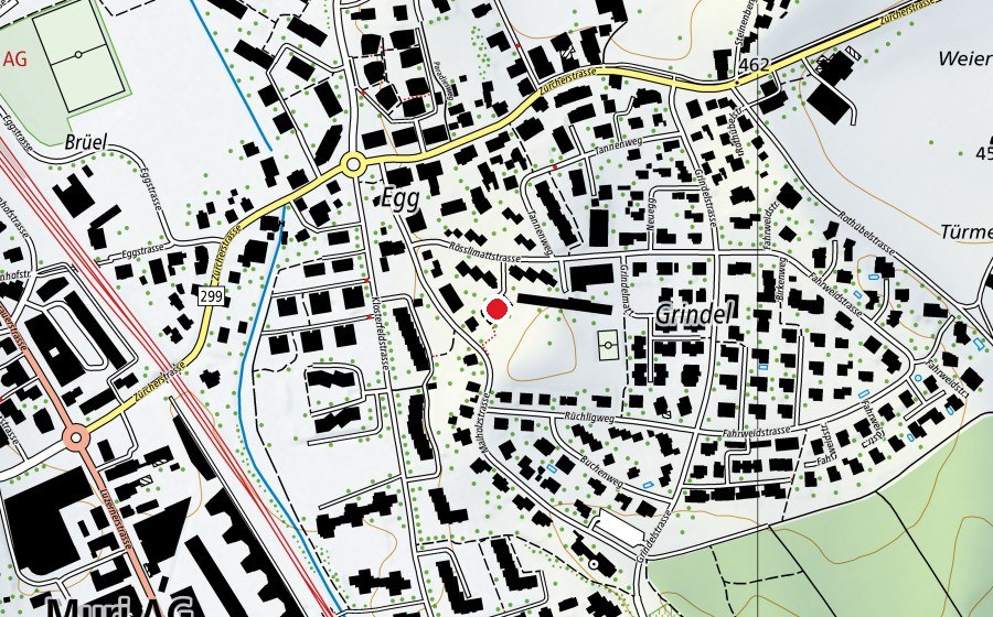 Mappa con la posizione di Kindergarten Rösslimatt (Scuola dell’infanzia)