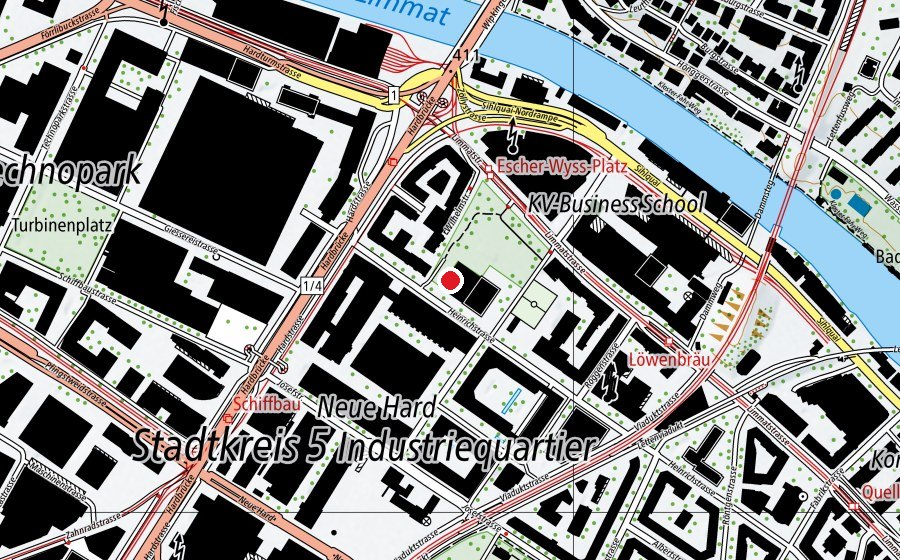 Karte mit dem Standort von Kindergarten Schütze 1-2-3 (Kindergarten)