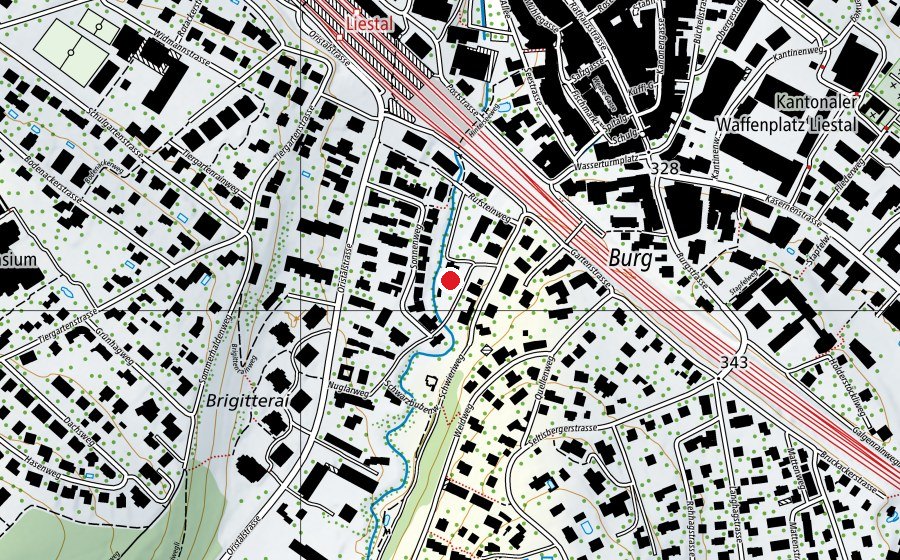 Mappa con la posizione di Kindergarten Schwieri (Scuola dell’infanzia)