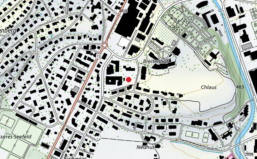Mappa con la posizione di Kindergarten Seefeld (Scuola dell’infanzia)
