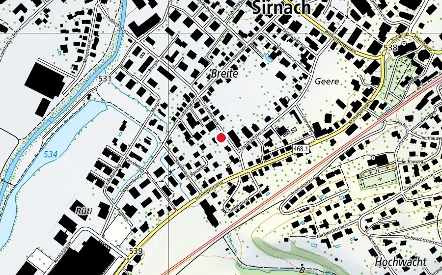 Mappa con la posizione di Kindergarten (Scuola dell’infanzia)