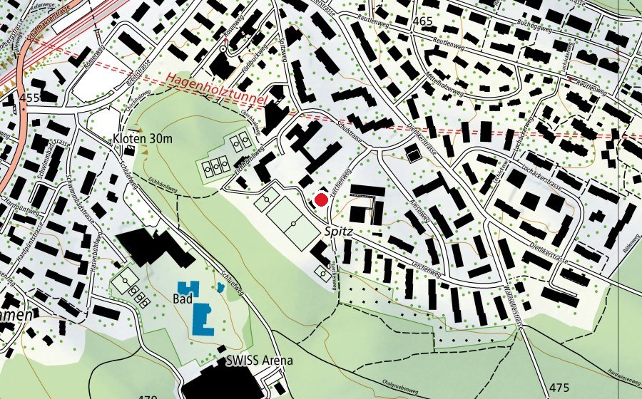 Mappa con la posizione di Kindergarten Spitz (Scuola dell’infanzia)