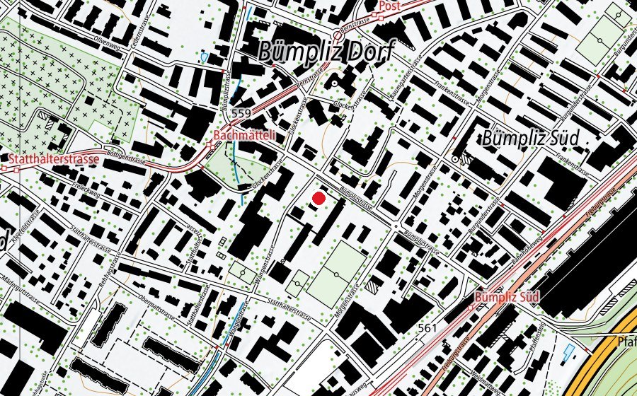 Mappa con la posizione di Kindergarten Statthalter (Scuola dell’infanzia)