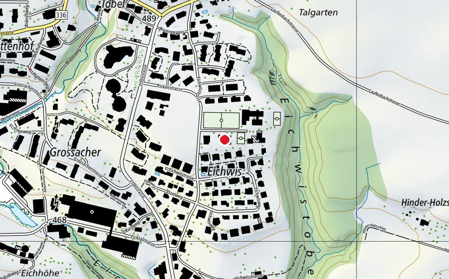 Mappa con la posizione di Kindergarten Tobel (Scuola dell’infanzia)