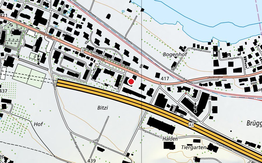 Mappa con la posizione di Kindergarten Türkis (Scuola dell’infanzia)