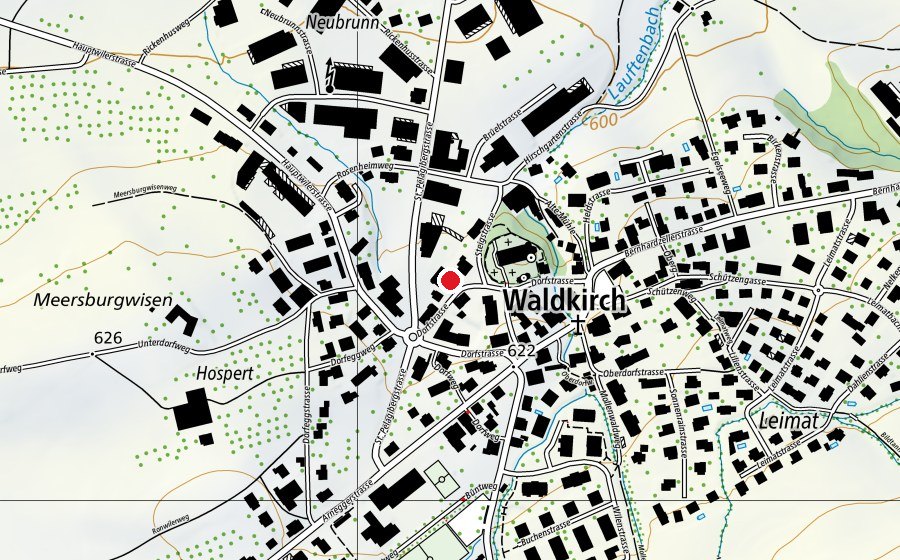 Mappa con la posizione di Kindergarten (Scuola dell’infanzia)