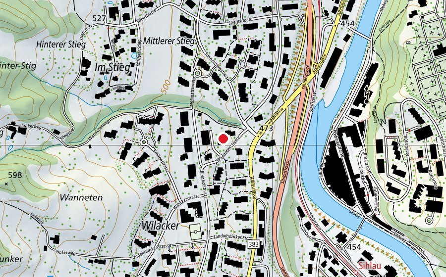 Carte indiquant l’emplacement de Kindergarten Wanneten (École enfantine)