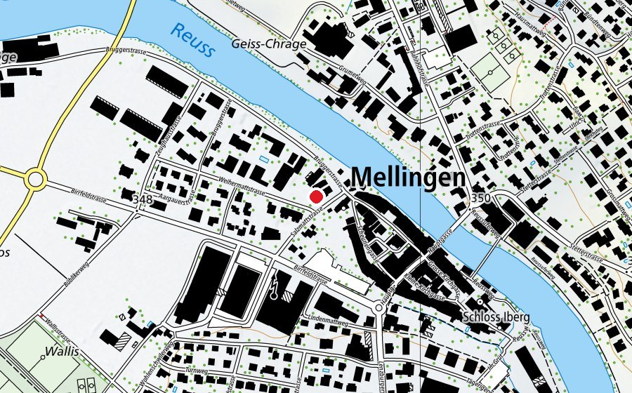 Mappa con la posizione di Kindergarten Weihermatt (Scuola dell’infanzia)
