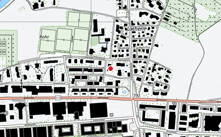 Mappa con la posizione di Kindergarten Zelgli 1+2 (Scuola dell’infanzia)